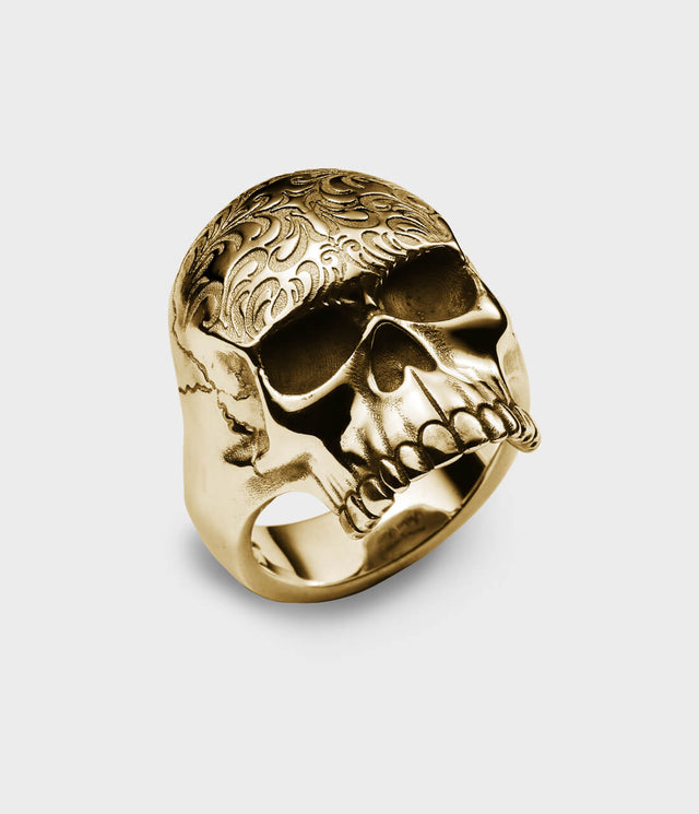 Skull Tattoo SE x JK Ring by Stephen Einhorn